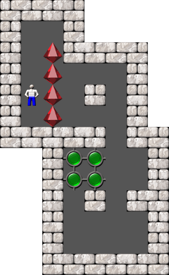 Sokoban Chrysalis Collection 7 level 8